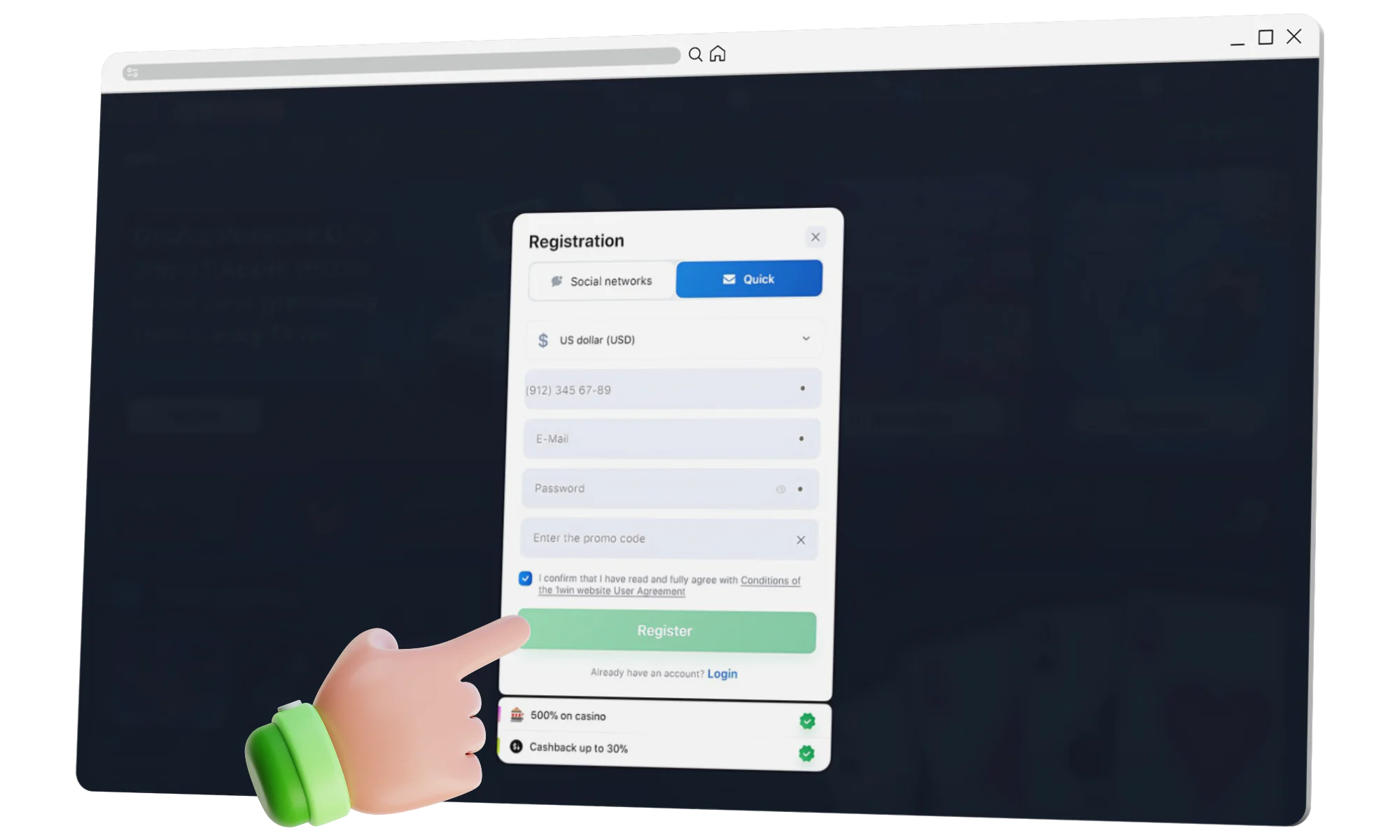Step 8: Finish the process