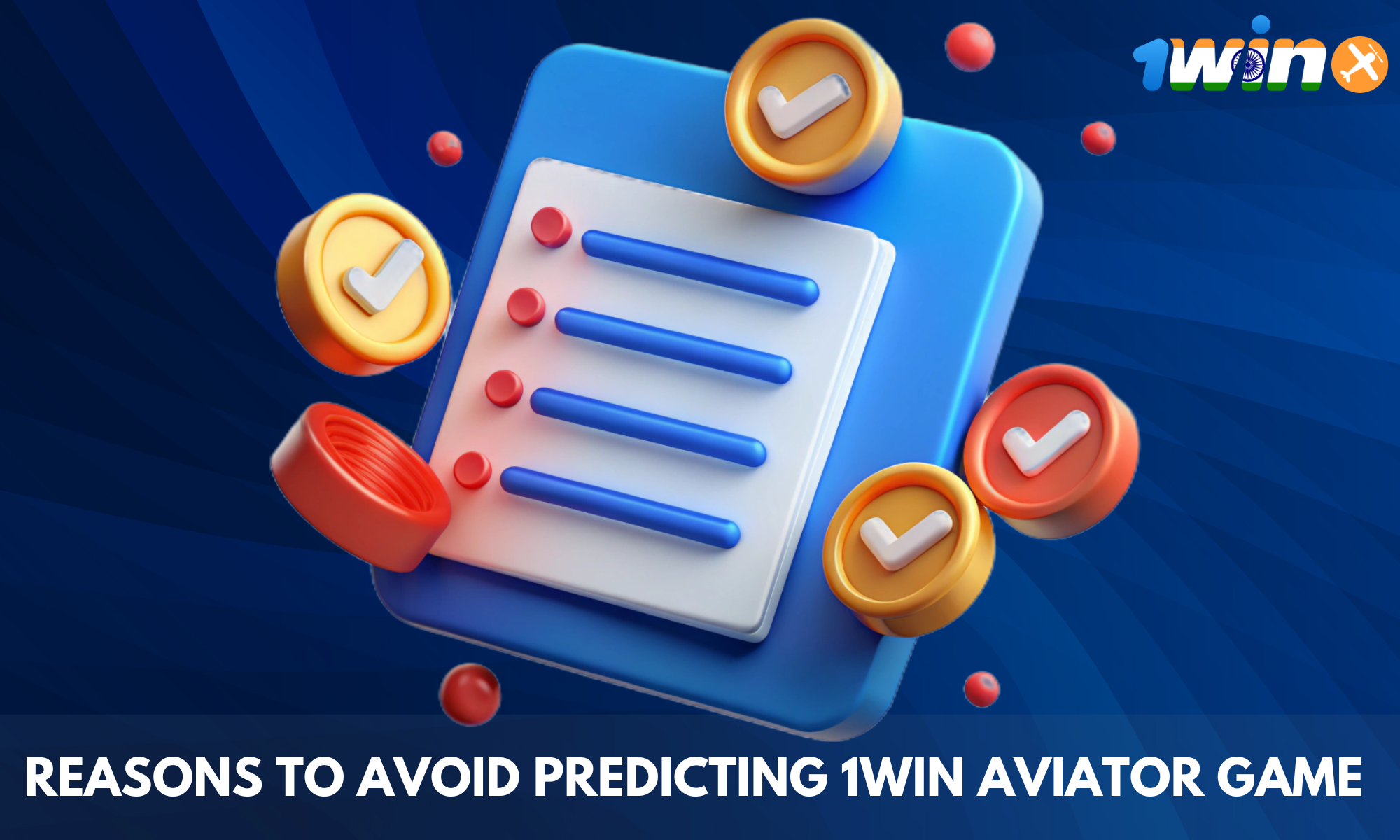 Some reasons why you should not use predictions to win at 1win Aviator